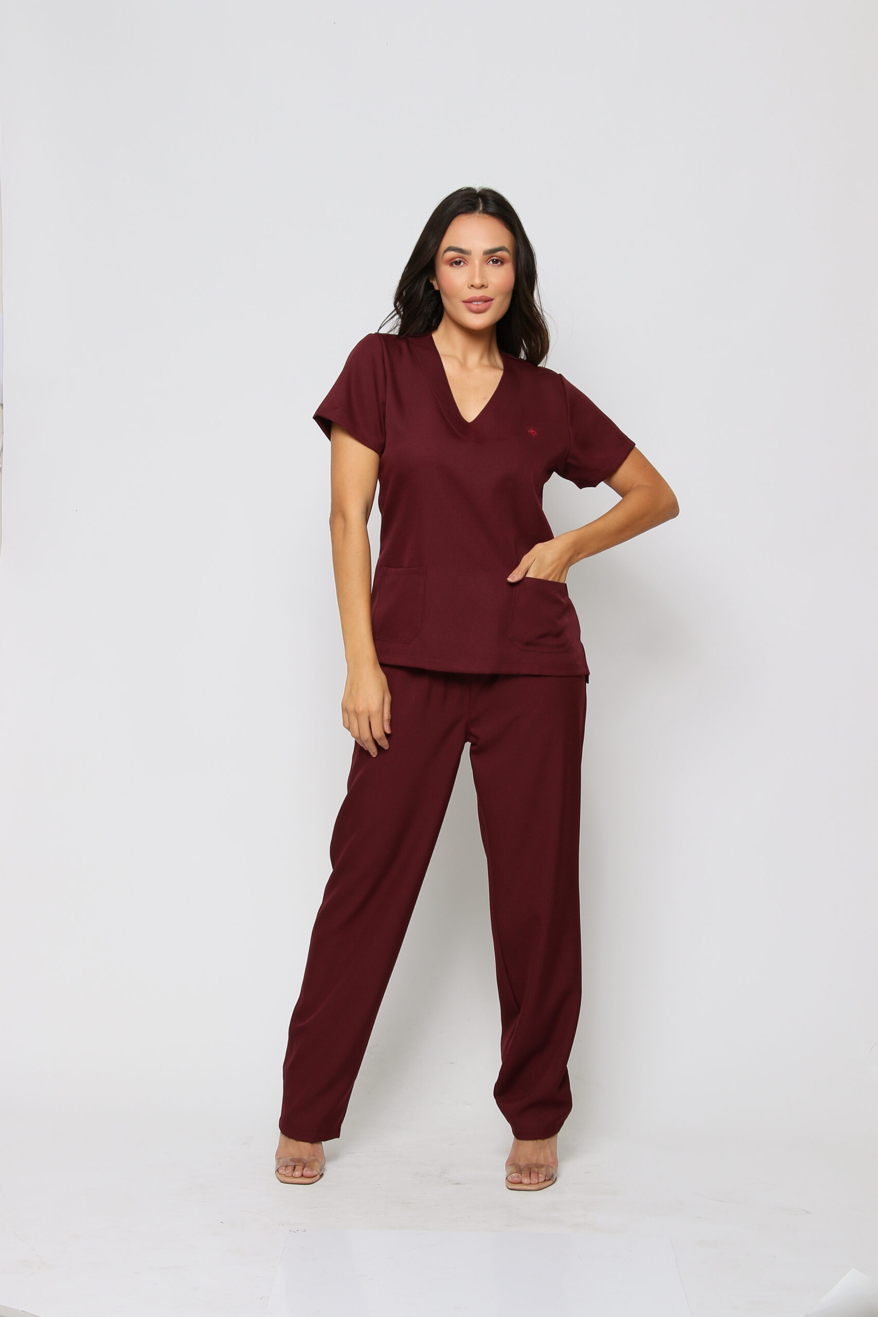 Scrub Excellence Bordô